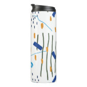 Fun Doodling Artsy Compositie No3 F Thermosbeker (Geroteerd rechts)