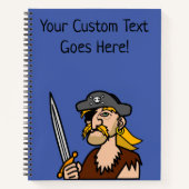 Fun Double Sided Pirate Notitieboek (Voorkant)