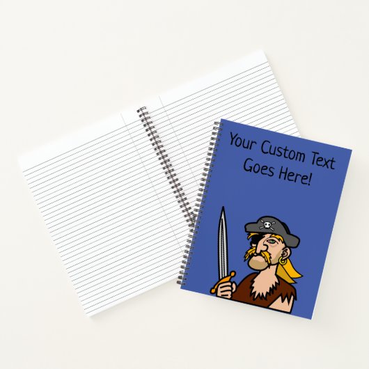Fun Double Sided Pirate Notitieboek (Binnen)