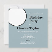 FUN DRIE PIRATEN THEMA VERJAARDAGSTAART KAART (Achterkant)