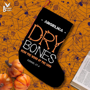 Fun DRY-BOTTEN Aangepast Christelijk Halloween Kleine Kerstsok