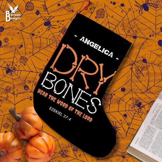 Fun DRY-BOTTEN Aangepast Christelijk Halloween Kleine Kerstsok