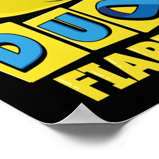 Fun Duck Diabetes Awareness Poster (Hoek)