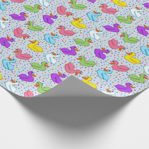 Fun Ducks Wrapping Paper Cadeaupapier