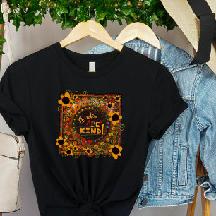 Fun Dude Be Kind Daisy Inspirivity T-shirt