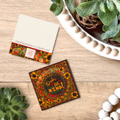 Fun Dude Be Kind Inspirivity Vriendheidskaarten Vierkante Visitekaartje