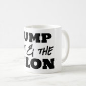 Fun Dump Elon en de Felon Koffiemok (Voorkant rechts)