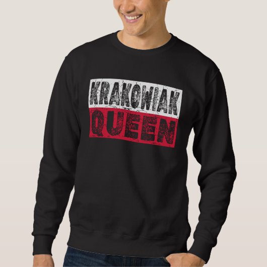 Fun Dyngus Day Shirt Krakowiak Queen Polish Dance (Voorkant)