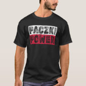 Fun Dyngus Day Shirt - Paczki Power Polish Donut P (Voorkant)