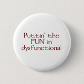 Fun Dysfunctionele Button (Voorkant)
