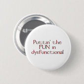 Fun Dysfunctionele Button (Voorkant /achterkant)