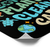 Fun Earth Day Save Redding Recyclen Plant Schone Z Poster (Hoek)