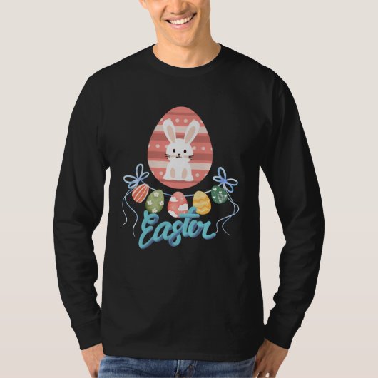Fun Easter Bunny T-shirt (Voorkant)