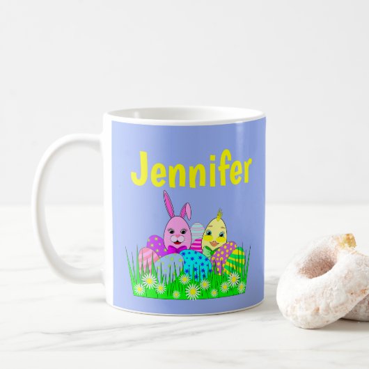Fun Easter-Mok Koffiemok (Met donut)