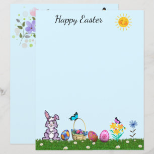 Fun Easter Stationery 8.5 x 11