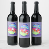 Fun Easter Wine Label Wijn Etiket (Flessen)