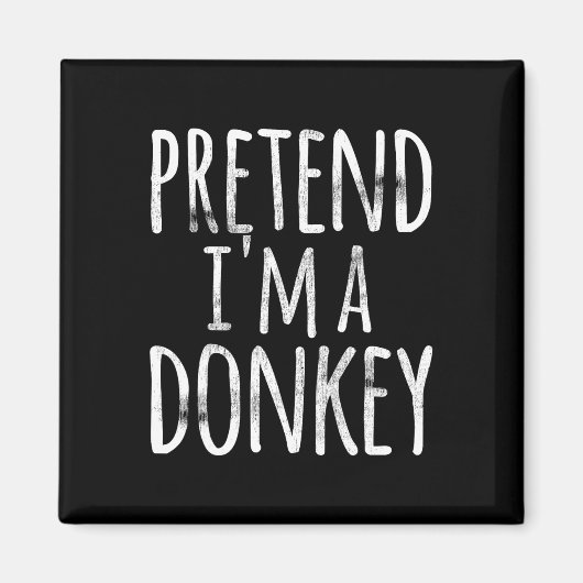 Fun Easy Lazy Halloween DOE ALSOF IK EEN EZEL KOST Magneet (Voorkant)