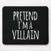 Fun Easy Lazy Halloween DOEN ALSOF IK EEN SCHURK K Muismat (Voorkant)