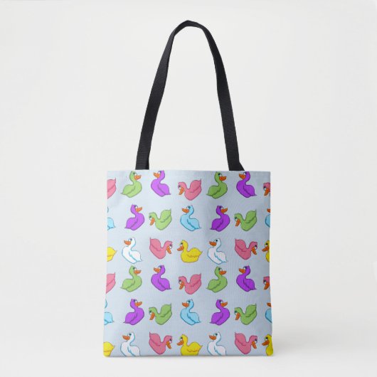 Fun Eenden Schoudertassen Tote Bag (Voorkant)