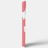 Fun Egg Pattern Name Roze Case-Mate iPhone Case (Achterkant / Rechts)