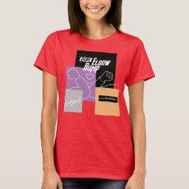 Fun Elbow Bump Handshake, Sociale Afstand T-shirt