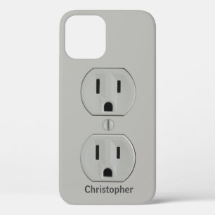 Fun Electrical Wall Plug - Gepersonaliseerd Case-Mate iPhone Case