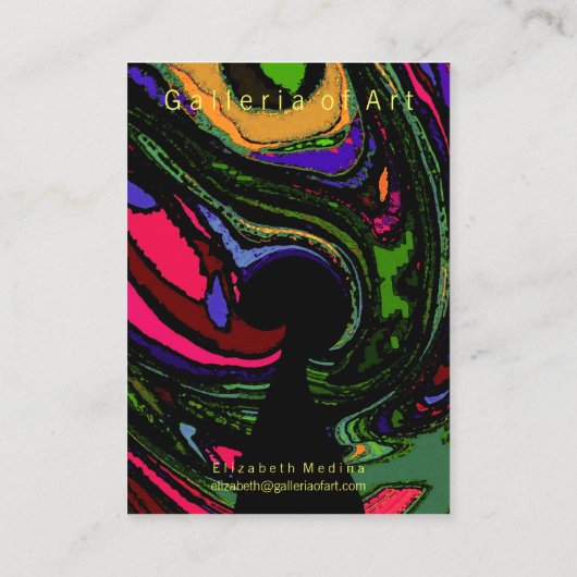 Fun & Eleganz ~ Visitekaartje (Achterkant)