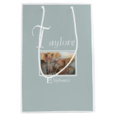 Fun Elephant Family Medium Cadeauzakje (Voorkant)