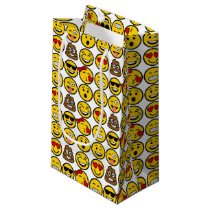 Fun Emoji Pattern Emotion Facets Klein Cadeauzakje