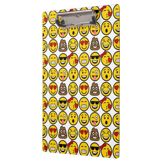 Fun Emoji Pattern Emotion Facets Klembord (Links)