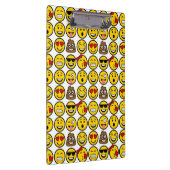 Fun Emoji Pattern Emotion Facets Klembord (Rechts)