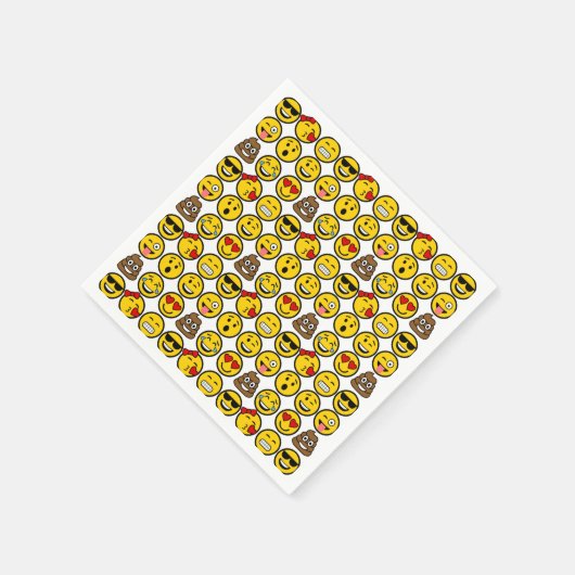 Fun Emoji Pattern Emotion Facets Servet (Hoek)