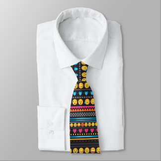 Fun Emoji Print Stropdas