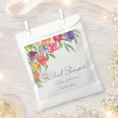 Fun en Bright Tulips en Greenery Vrijgezellenfeest Bedankzakje (Geknipt)