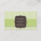 Fun en Classy Cupcake | Bakkerij-Visitekaartje Visitekaartje (Achterkant)