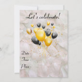 Fun en Fabulous Veertig Roze Rose Petals Birthday Kaart (Achterkant)