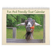 Fun en Friendly Goat Kalender (Hoes)