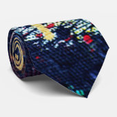 Fun en Funky Abstract Art Stropdas (Opgerold)