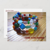 Fun en Funky Bracelet Briefkaart (Voorkant / Achterkant)