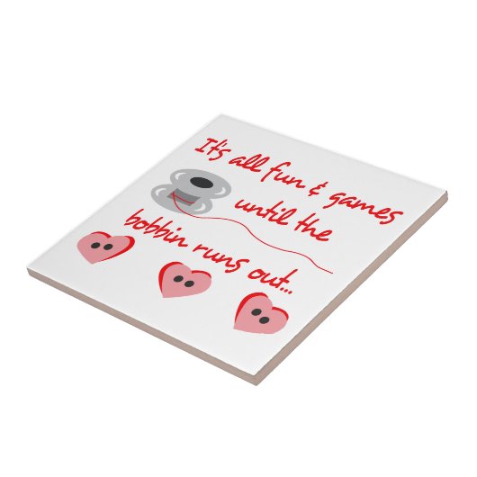 Fun en games tegeltje (Zijkant)