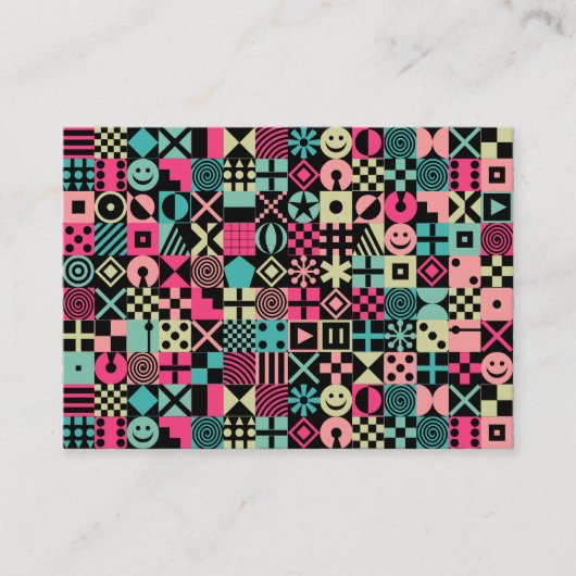 Fun en games visitekaartje (Voorkant)