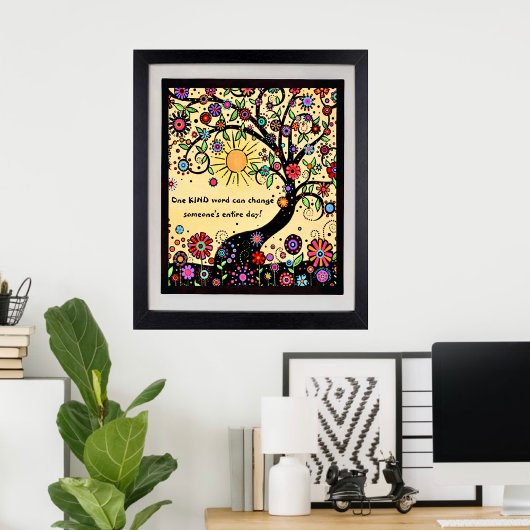 Fun en Inspirerend Kindness Classroom Poster