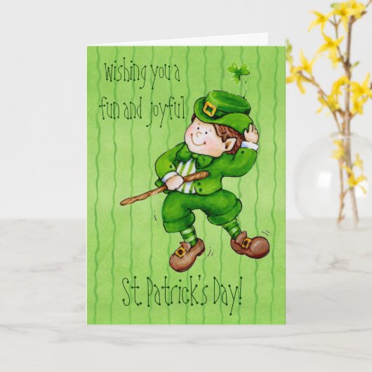 Fun en Joyful Kaart (Gele Bloem)