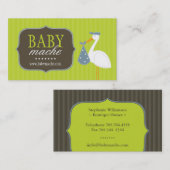 Fun en Modern Baby Boutique Visitekaartjes (Voorkant / Achterkant)