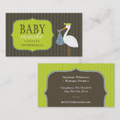Fun en Modern Baby Boutique Visitekaartjes (Voorkant / Achterkant)