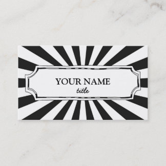 Fun en modern Visitekaartje