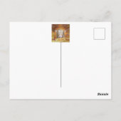 Fun en schattig klein kalf met grote ogen briefkaart (Achterkant)