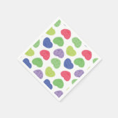 Fun en Trendy Poppit Pop-it harten design Servet (Hoek)