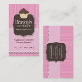 Fun en Whimsical Cupcake | Bakkerij-Visitekaartje Visitekaartje (Voorkant / Achterkant)