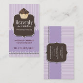 Fun en Whimsical Cupcake | Bakkerij-Visitekaartje Visitekaartje (Voorkant / Achterkant)